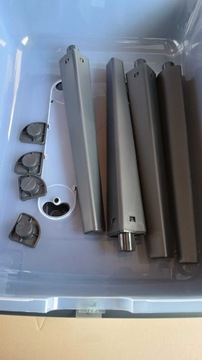 Стоячая теплица Respana Planter Set 83л антрацит