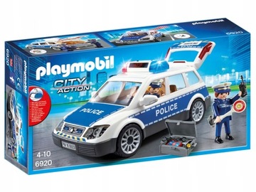 PLAYMOBIL Radiowóz policyjny Światło Dźwięk Auto Policja
