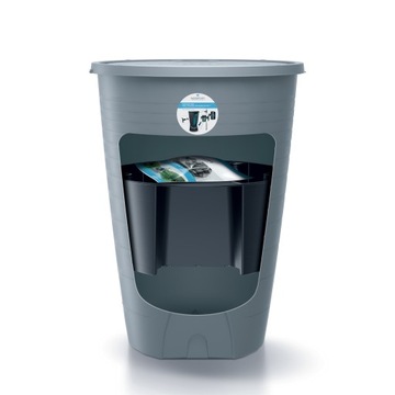 Резервуар для дождевой воды PERUNO, бочка 260л, в сборе