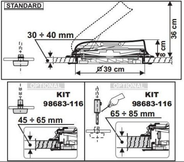 КОМПЛЕКТ РАСШИРЕНИЯ FIAMMA ВЕНТИЛЯЦИЯ