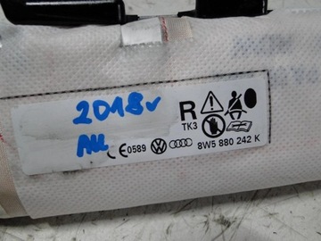 8W5880242K ULOŽENÍ AIRBAG SEDADLA AUDI A4 B9