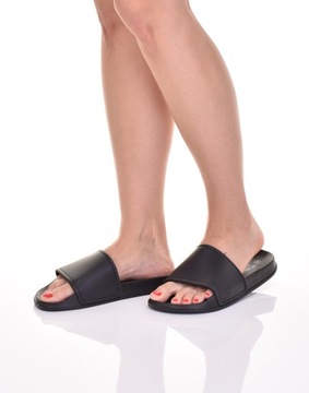 КЛАССИЧЕСКИЕ, УДОБНЫЕ, СПОРТИВНЫЕ ЖЕНСКИЕ ТАПОЧКИ, ЧЕРНЫЕ