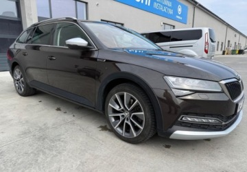 Skoda Superb III Scout 2.0 TDI SCR 200KM 2021 Skoda Superb salon PL FV VAT 23 gwarancja Scout 4x4 200 KM 2.0, zdjęcie 35