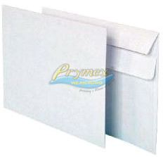 Koperty Białe C6 Samoklejące z Paskiem 114x162 mm