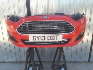 ZDERZAK PRZOD FORD FIESTA MK7 VII LIFT 2012-2017 KOMPLETNY KOLOR NC