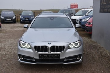 BMW Seria 5 F10-F11 Touring 520d 190KM 2014 BMW Seria 5 Head-Up Wirtual-Licznik NaviKameraSkoraPamiecPanoramaX Drive, zdjęcie 26