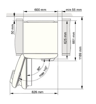 Ретро-холодильник Gorenje ONRK619DOL оливкового цвета, доставка в течение 24 часов.