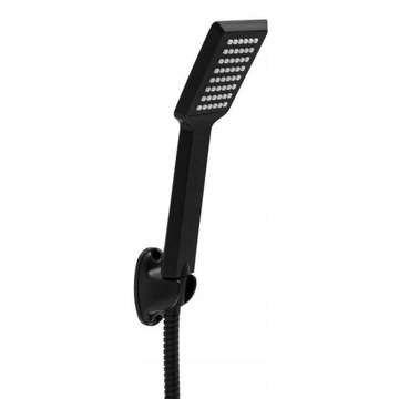 Черный душевой набор, смеситель для душа + трубка - Yoka