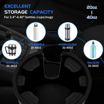 Автомобильный держатель для стаканов, адаптер-расширитель, держатель для стакана с водой