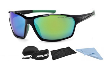 Okulary SPORTOWE ARCTICA S-337 POLARYZACJA LUSTRO + ETUI