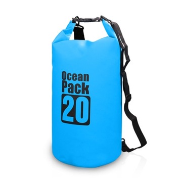 WOREK WODOODPORNY NA KAJAK WOREK ROLOWANY 20L
