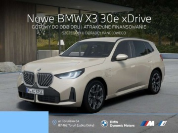 BMW X3 G45 SUV Plug-In 2.0 30e 299KM 2026 BMW X3 30e xDrive 299 KM PHEV - Gotowy do Odbioru - M Sport - Kamera 360