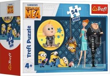Puzzle 54 Mini Z Minionkami fajnie jest! Minions are fun! Trefl 19772