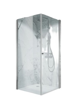 Kabina Prysznicowa Drzwi Uchylne Pojedyncze D1300 Chrom Połysk 70x90cm