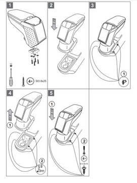 LOKETNÍ OPĚRKA LUXUS ARMSTER 2 FIAT 500E 2020- BLACK