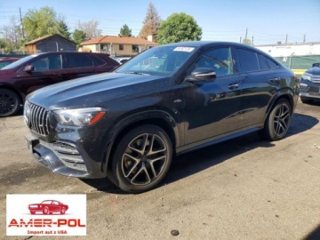 Mercedes GLE V167 SUV AMG 3.0 53 435KM 2021 Mercedes-Benz GLE 2021 MERCEDES-BENZ GLE COUPE AMG 53 4MATIC 3.0 Benzyna