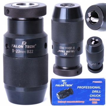 UCHWYT WIERTARSKI 5-20mm DO WIERTARKI B22 GŁOWICA