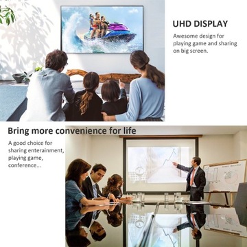 USB-C — HDMI 4K 60 Гц FHD 144 Кабель Thunderbolt 3 1 м