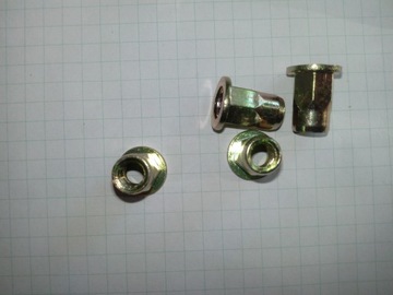 5X ЗАКЛЕПОЧНАЯ ГАЙКА M6 N90252101 КРЕПЛЕНИЕ ПОЛОТНА ДВЕРНОЙ КРЫШКИ AUDI VW FIAT