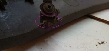 LISTWA BŁOTNIKA PRZÓD LEWY TRANSIT CONNECT MK1