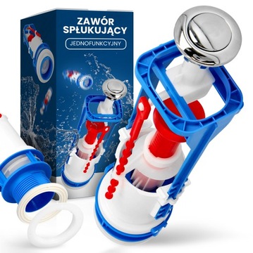 Mechanizm spustowy uniwersalny spłuczki cersanit