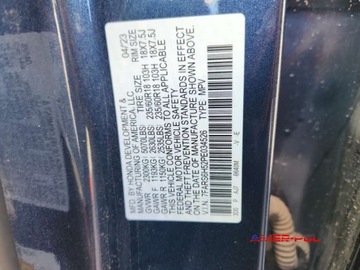 Honda CR-V VI 2023 Honda CR-V 2023 r., 2,0L SPORT 2.0 Hybryda 204KM, zdjęcie 12