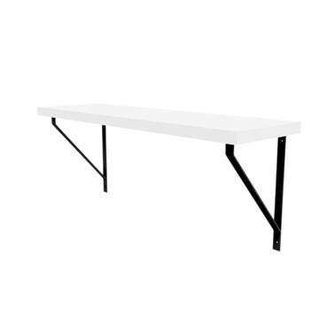 Półka wisząca ścienna loft do salonu sypialni na książki 60 cm WYBÓR KOLORU