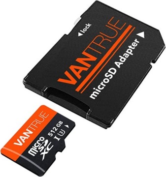 VANTRUE N5 4CH WI-FI GPS РЕГИСТРАТОР + КАРТА ПАМЯТИ 512GB