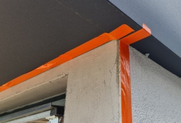 3x ДЕШЕВАЯ ФАСАДНАЯ ШТУКАТУРНАЯ ЛЕНТА ОРАНЖЕВАЯ 48мм x 50м Сильная устойчивость к ультрафиолетовому излучению