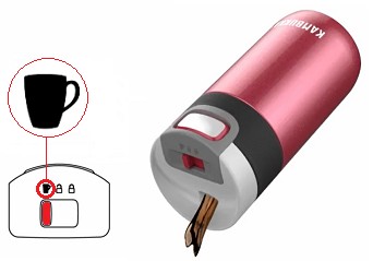 Термокружка KAMBUKKA ETNA, 300 мл, модный герметичный термос