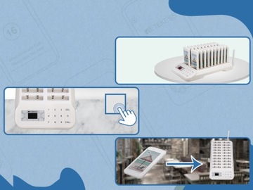 Пейджер для ресторана Retekess TD172, 20 пейджеров