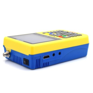 Cyfrowa wizjer satelitarny V8 w kolorze żółtym