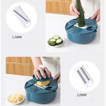 МАШИНА ДЛЯ ТЕРКИ КАРТОФЕЛЯ, СЫРА, ОВОЩЕЙ 12 В 1
