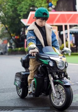 МОТОР GOLDWING АККУМУЛЯТОРНЫЙ 2x 12 В КОЖАНЫЙ МОТОР ЗВУК МОТОРА СВЕТОДИОДНЫЕ СВЕТОДИОДЫ