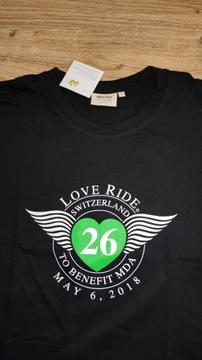 Мотоциклетная футболка Love Ride Switzerland (L).