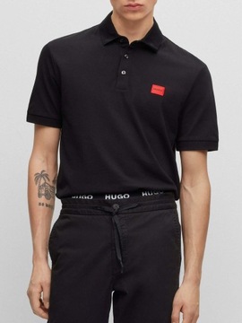 Hugo BOSS koszulka polo męska CZARNA rozmiar XL ORYGINALNA HIT NA LATO