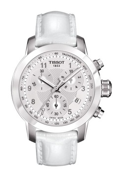 ORYGINALNY PASEK BIAŁY TISSOT T055217A 16 mm