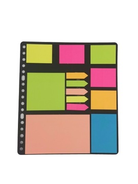 ZAKŁADKI INDEKSUJĄCE KARTECZKI SAMOPRZYLEPNE