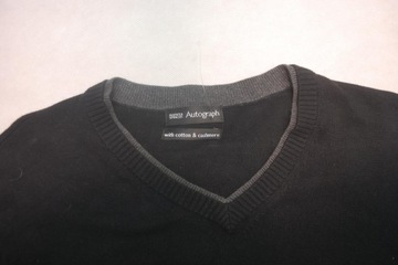 V Sweter bluza Marks&Spencer L Kaszmir z USA