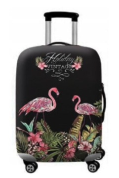 ЧЕХОЛ ДЛЯ ЧЕМОДАНА DARK FLAMINGIO TRAVEL S