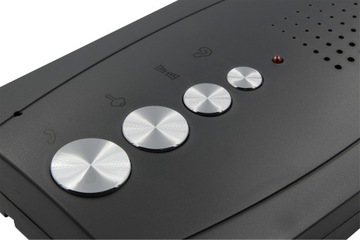 Домофон графитовый, двухсемейный, громкоговоритель