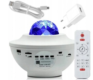 Starry Projector projektor gwiazd oceanu Lampka