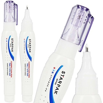 STARPAK KOREKTOR SZKOLNY W PIÓRZE METALOWA KOŃCÓWKA W PŁYNIE 7ml