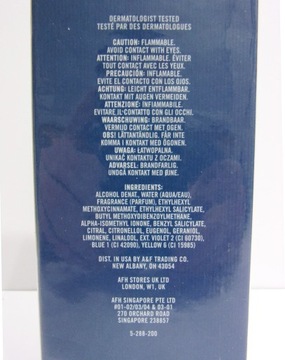 ABERCROMBIE & FITCH - ЯРКИЙ СИНИЙ - EDC 100мл