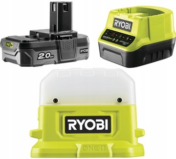 LAMPA LED BIWAKOWA LATARKA 500 Lm RYOBI RLC18 +2Ah