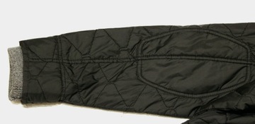 SUPERDRY kurtka czarna pikowana lekko ocieplana * XL