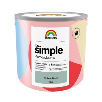 BECKERS SIMPLE 29 VINTAGE GREEN