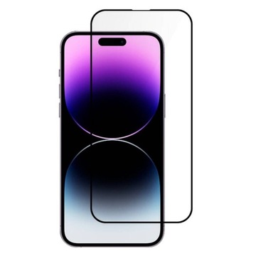 Szkło hartowane do iPhone 15 Pro Max pełne 5D twarde 9H do etui