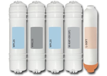 EXCITO-B-CLR-CRT-ALT : Zestaw wkładów do Aquafilter EXCITO-B z membraną