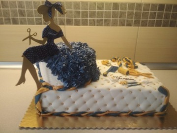 ТОППЕР для парикмахера, стилиста, ножницы, украшение парикмахерского торта.